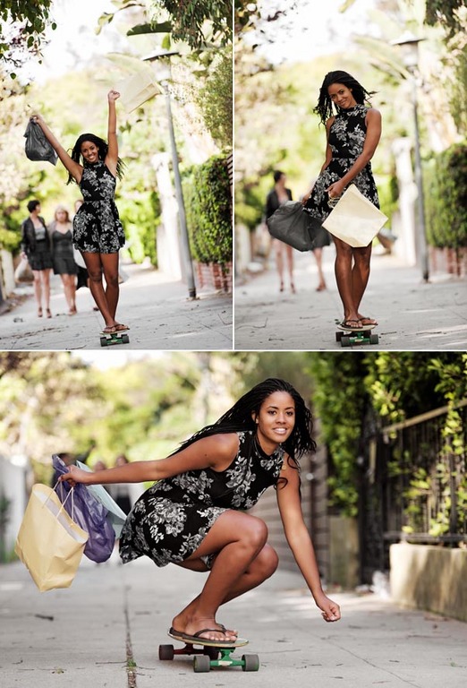 Girl Skating